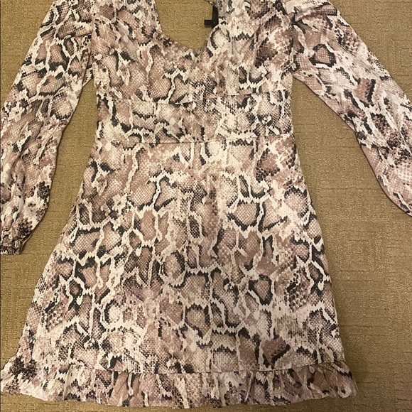 Dynamite snake print party dress - Picture 3 of 4